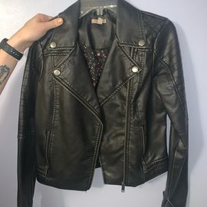 Leather jacket